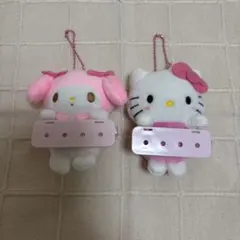 まいぱちるん マスコットホルダー キティ マイメロ