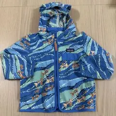 Patagonia フード付きジャケット 魚柄 3T