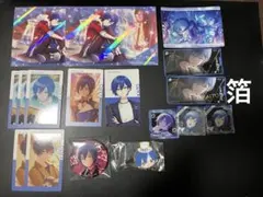 プロセカ グリッター缶バッジ グリ缶 エピカ 箔押し KAITO まとめ売り