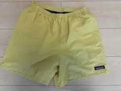 patagonia サーフイエロー バギーズショーツXS