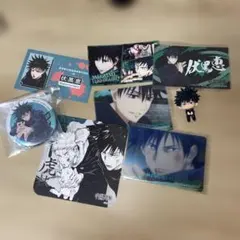 伏黒恵　カード　缶バッジ　まとめ売り