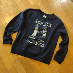 ポパイ オリーブ スウェット レディース