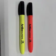 Artline SUPREME マーカー 2本セット　シャチハタ