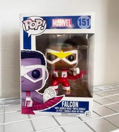 MARVEL FALCON VINYL BOBBLE-HEAD 151 POP!