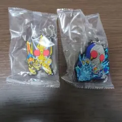 【未開封】仮面ライダー剣　カプセルラバーマスコット　仮面ライダーブレイドセット