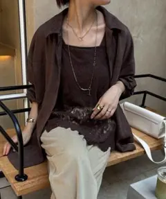 Eaphi SHEER FLAT COLLAR BLOUSE - メルカリ