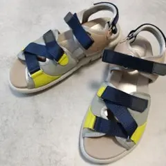 完売品 フィットフィット ボリュームスニーカー サンダル マルチ 25.5