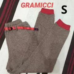 《グラミチ》フリースナローリブパンツ ベージュ S