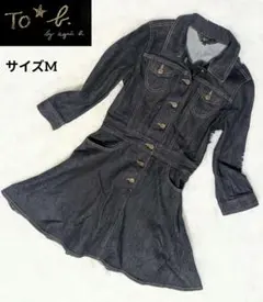 ✨お値下げ中✨To b. by agnes b.✨デニム ワンピース　M相当