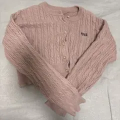 ケーブルニット カーディガン 2色セット