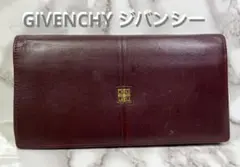 GIVENCHY ジバンシー 長財布 ボルドー ゴールド金具 ヴィンテージのサムネイル