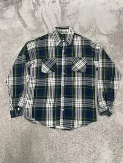70s ヴィンテージBIG MAC チェック柄ネルシャツ M-TALL