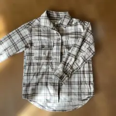 gu チェックシャツ