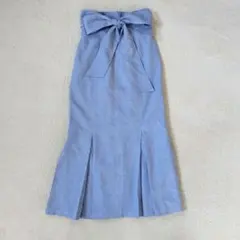 ☆新品未使用☆アンドクチュール バックリボン スカート