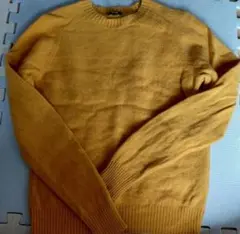 UNIQLO クルーネックセーター イエロー M