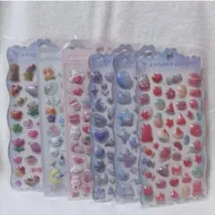 ぷっくりシール 空気シール 6点セット