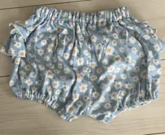 花柄フリルパンツ 100サイズ 花柄