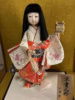 紫檀材ケース　京春人形　大峰作木目込み人形　（京人形） 2026年最新】大峰 人形の人気アイテム - メルカリ