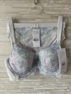 C75&L」トリンプ 恋するブラ643 青月薔薇 ブラ&ショーツ