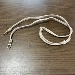 スマホショルダーストラップ 合成皮革 ベージュ