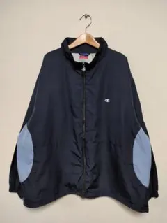 00s Champion チャンピオン 配色切替 ナイロンジャケット