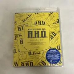 【未開封】WESTꓸ A.H.O. 通常版 Bluray
