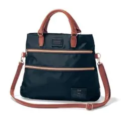 【最終価格】ベルメゾン レトロミッキー&ロゴ付き！ディズニー 3WAYバッグ