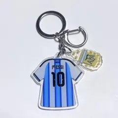 ワールドカップ サッカー選手 メッシ Messi キーホルダー