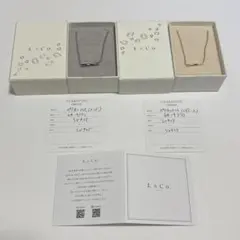 【新品未使用】　L&Co. ペアネックレスのサムネイル