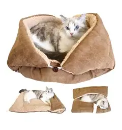 のんびり様専用　　ペットベッド 猫 犬　ペットマット クッション