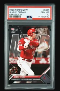 PSA10】大谷翔平 カード 2023 満票 MVP MLB topps - メルカリ