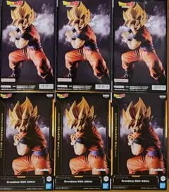 ドラゴンボールZ 孫悟空 グランディスタ　６体セット