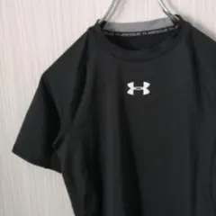 アンダーアーマー　インナー　Tシャツ　ブラック