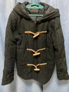 ☆ダッフルコート！厚手 中綿入り improves☆未使用 ！送料無料♪