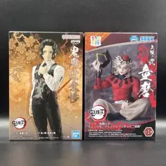 鬼滅の刃 鬼ノ装無惨 ちょこのせ童磨 フィギュア 2点セット