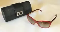 【希少コラボ】 ドルチェ&ガッバーナ マドンナコラボ 赤サングラス 付属品完備