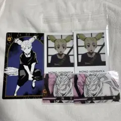 呪術廻戦 BIGトランプ クリアカード チェキ風ブロマイド 5枚 西宮桃