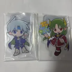 セガ ラッキーくじ ソニック&ぷよぷよ35周年 アクスタ 缶バッジ シェゾ