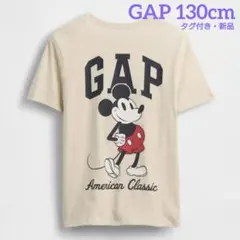 タグ付き 新品 GAP Kids × ディズニーミッキーマウス ロゴTシャツのサムネイル