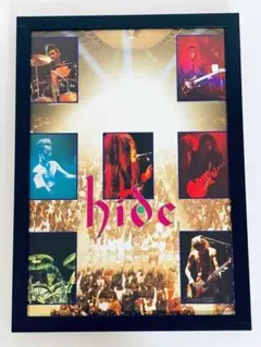 hide　ポスター風アートフレーム　雑誌切り抜き　A4 額縁付き　Lのサムネイル