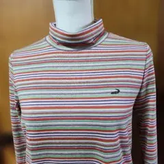 クロコダイル　ハイネック　長袖Tシャツ　カットソー　Ｌ　新品未使用