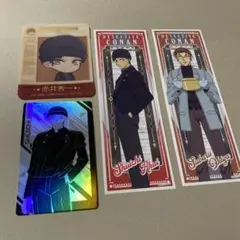 名探偵コナン　赤井秀一　ホロピカカード　クリアカード　ロングステッカー　セット