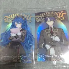 にじさんじウエハース2 カード 天宮こころ＆剣持刀也