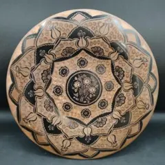 マンダラ 木製壁掛けインテリア/ハンドメイド - メルカリ