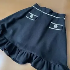 エブリン　ビジューパールスカート