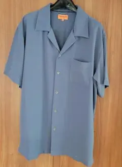 Wilkes Basford 半袖シャツ XL ブルー