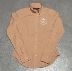 【RALPH LAUREN SPORT】 長袖シャツ XS オレンジ