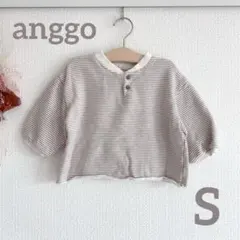 ✩anggo✩ 裏起毛 ボーダートレーナー