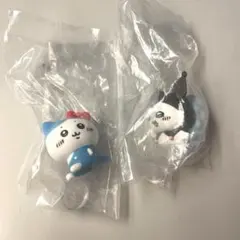 ちいかわ サンリオ なりきりフィギュア ハチワレ　ハローキティ　モモンガ　クロミ