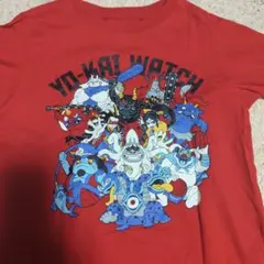 妖怪ウォッチ Tシャツ 赤 130